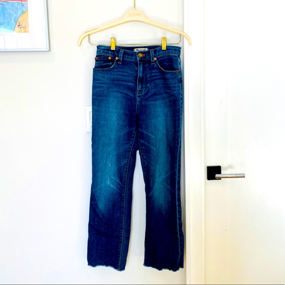 madewell boot cut indigo jeans (26) - Picture 1 of 5